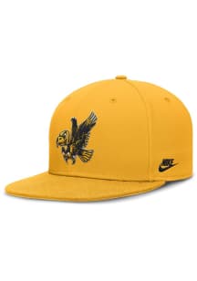 Iowa Hawkeyes Nike Nike True Wool Fitted Cap Fitted Hat - Gold