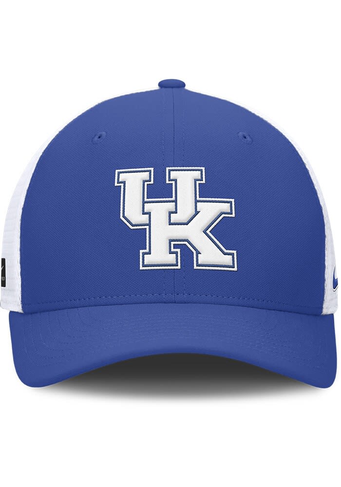 Nike Kentucky Wildcats Mens Rise Structured Futura Trucker Cap Flex Hat