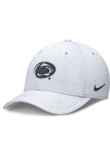 Penn State Nittany Lions Nike Structured Swooshflex Cap Flex Hat - White