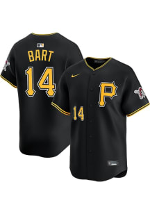 Joey Bart Nike Pittsburgh Pirates Mens Black Alt 2024 Limited Baseball Jersey