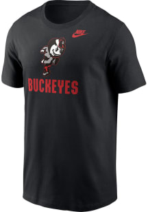 Nike Ohio State Buckeyes Black Name Drop Short Sleeve T Shirt