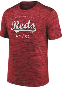 Nike Cincinnati Reds Red Velocity Short Sleeve T Shirt