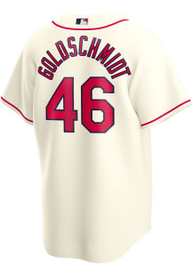 Paul Goldschmidt St Louis Cardinals Mens Replica Alternate Jersey - Ivory