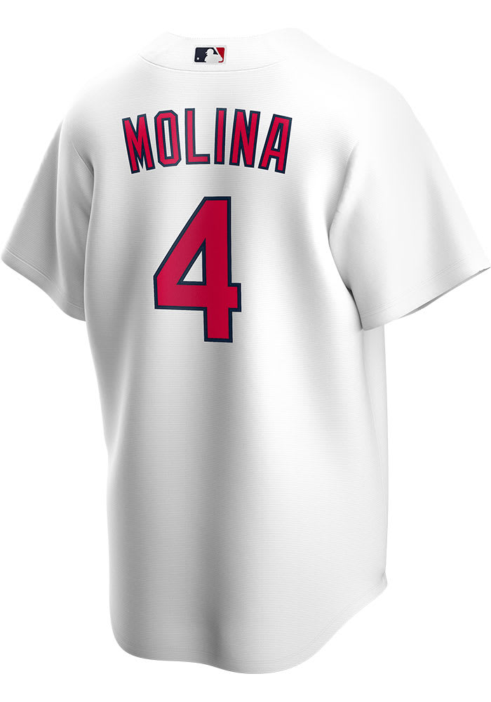 Yadier Molina St Louis Cardinals Mens Replica Home Jersey - White