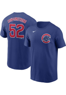 Pete Crow-Armstrong Chicago Cubs Blue TC Short Sleeve Player T Shirt