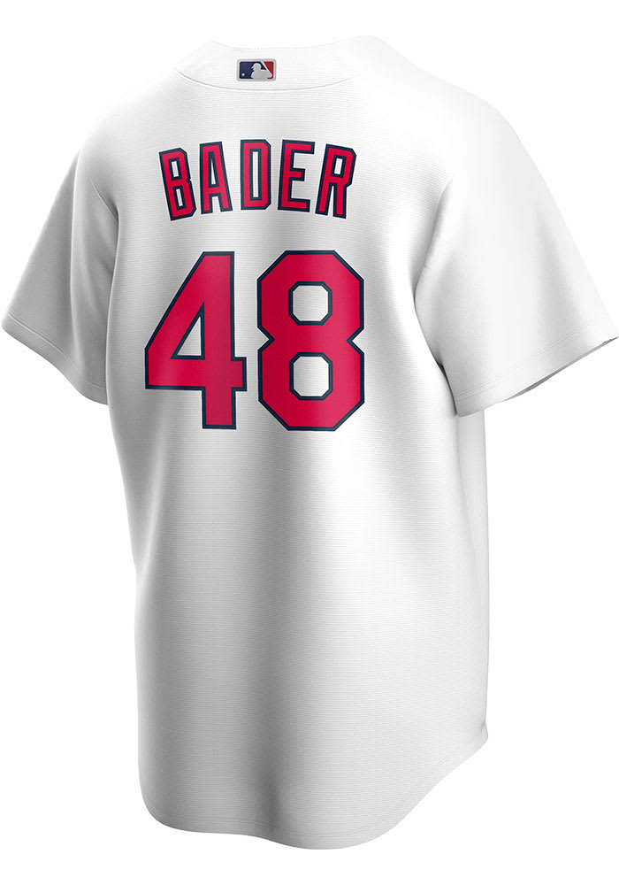 Harrison Bader St Louis Cardinals Mens Replica Home Jersey - White