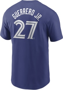 Vladimir Guerrero Jr. Toronto Blue Jays Blue Alt Short Sleeve Player T Shirt