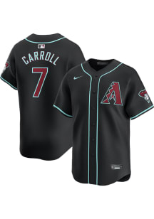 Corbin Carroll Nike Arizona Diamondbacks Mens Black Alt Limited Baseball Jersey