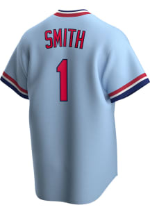 Ozzie Smith St Louis Cardinals Nike Throwback Cooperstown Jersey - Light Blue