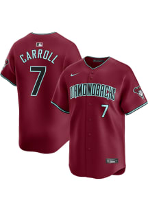 Corbin Carroll Nike Arizona Diamondbacks Mens Red Alt Limited Baseball Jersey