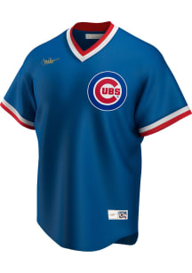 Chicago Cubs Nike 94-96 Alternate Throwback Cooperstown Jersey - Blue