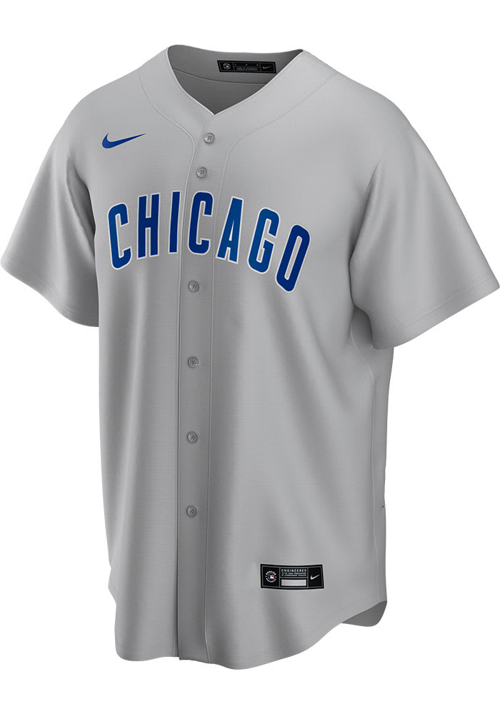 Chicago Cubs Mens Nike Replica Alternate Jersey - Blue  Chicago cubs shirts,  Chicago shirts, Chicago cubs jersey