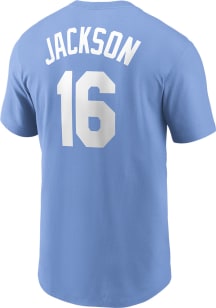 Bo Jackson Kansas City Royals Light Blue Coop Short Sleeve Player T Shirt