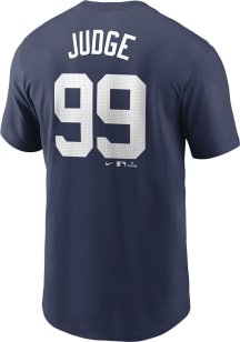 Aaron Judge New York Yankees Navy Blue TC Short Sleeve Player T Shirt