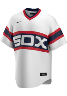Chicago White Sox Mens Nike Replica Throwback Jersey - White
