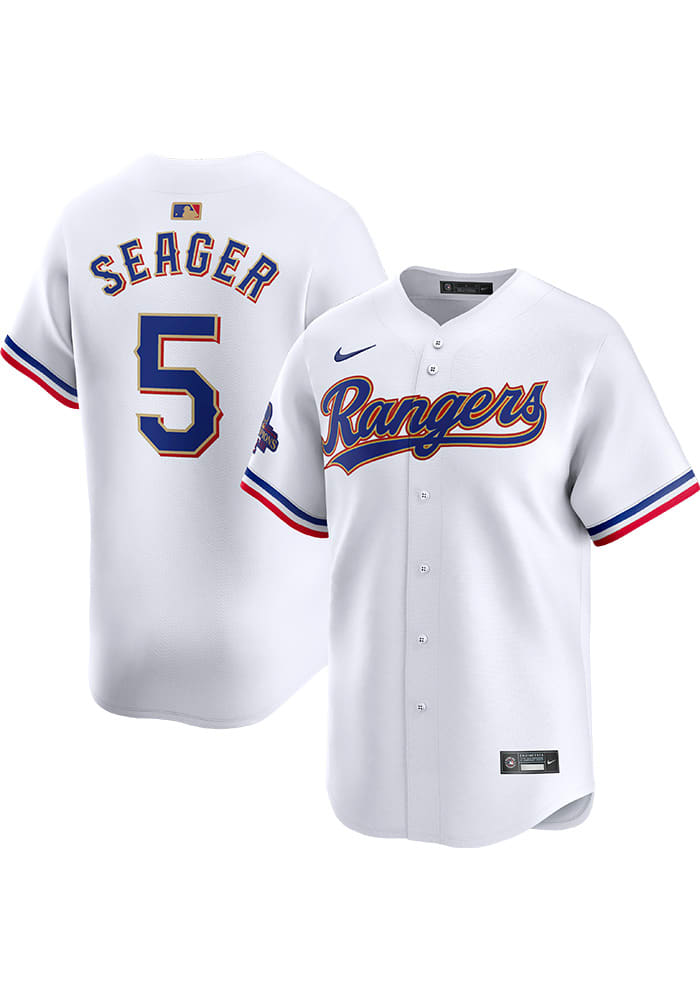 Corey Seager Texas Rangers Mens 2023 World Series Gold Collection Alt ...