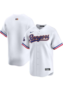 Nike Texas Rangers Mens White 2023 World Series Gold Collection Alt Limited Baseball Jersey