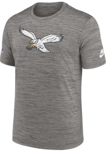 Nike Philadelphia Eagles Grey Velocity Short Sleeve T Shirt