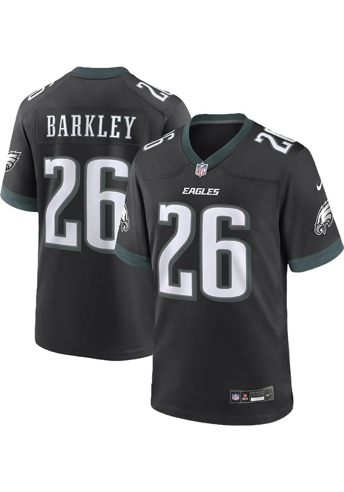 Saquon Barkley Philadelphia Eagles Alt Jersey BLACK