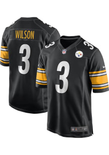 Russell Wilson  Nike Pittsburgh Steelers Black Home Football Jersey