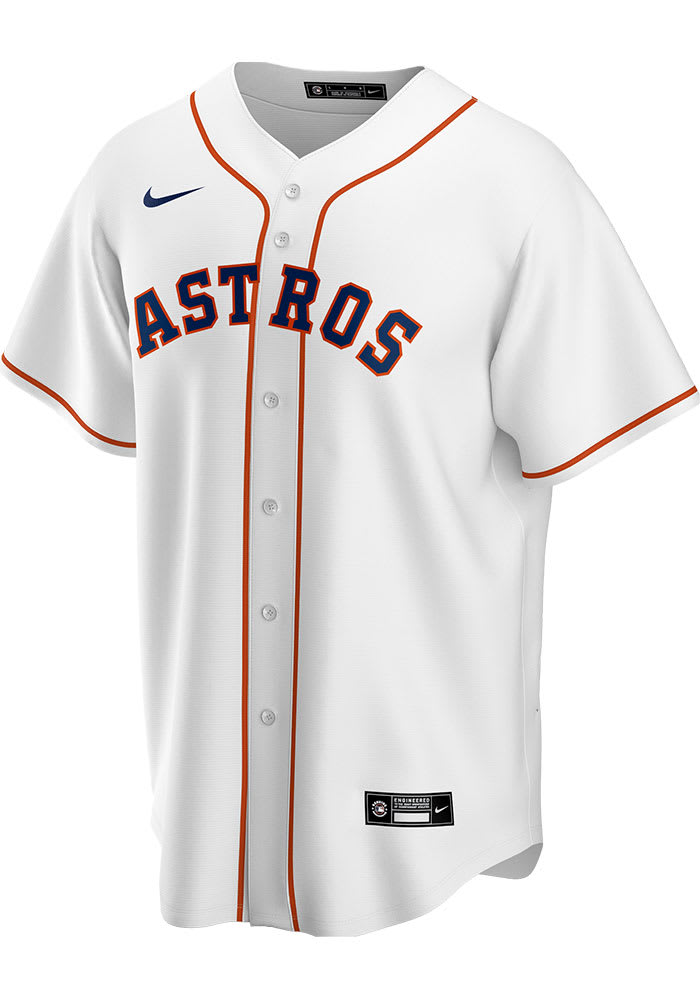 Houston Astros Mens Nike Replica 2020 Home Jersey - White
