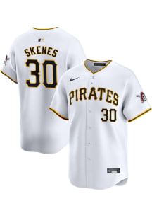 Paul Skenes Nike Pittsburgh Pirates Mens White Home Limited Baseball Jersey