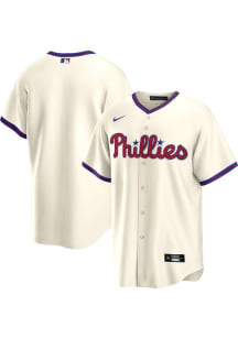 Philadelphia Phillies Mens Nike Replica Alternate Jersey - Ivory