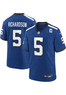 Anthony Richardson  Nike Indianapolis Colts Blue Alt Game Football Jersey