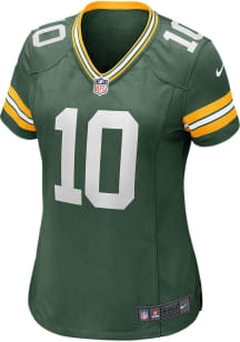 Jordan Love  Nike Green Bay Packers Womens Green Home Game Football Jersey