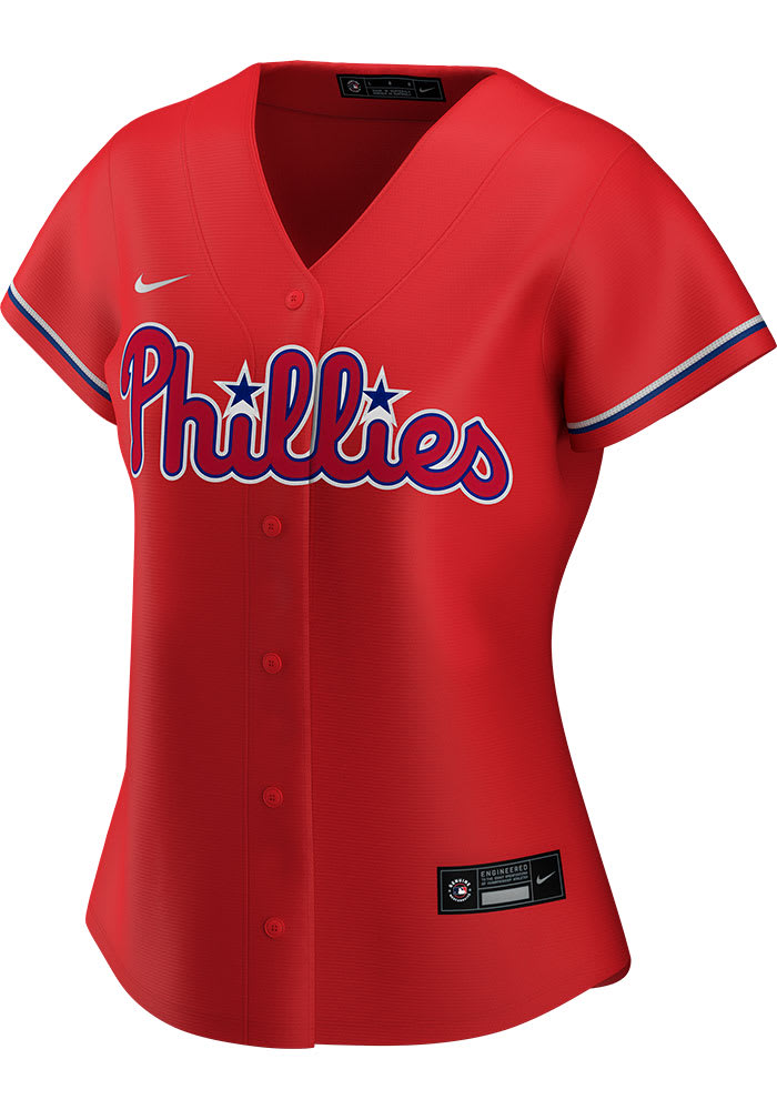 Philadelphia Phillies Womens Nike Replica 2020 Alternate Jersey - Red