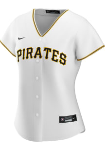 Pittsburgh Pirates Womens Nike Replica Home Jersey - White