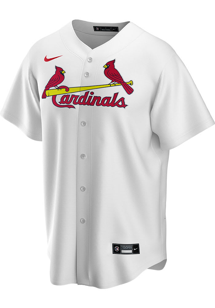 St Louis Cardinals Mens Nike Replica Home Jersey - White