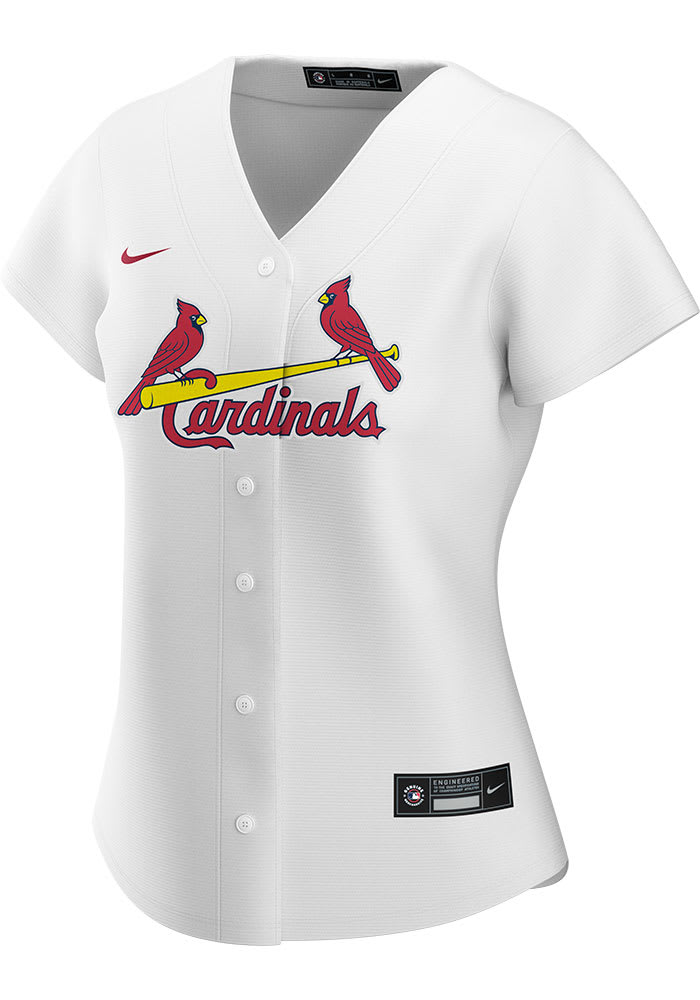 St Louis Cardinals Womens Nike Replica Home Jersey - White