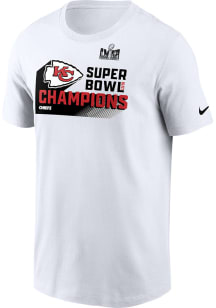 Nike Kansas City Chiefs Red Super Bowl LVIII Champions Iconic Short Sleeve T Shirt