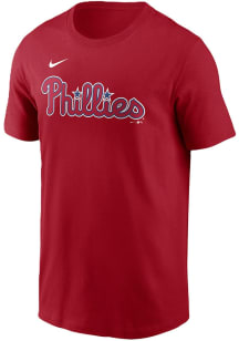 Ranger Suarez Philadelphia Phillies Red Home Short Sleeve Player T Shirt