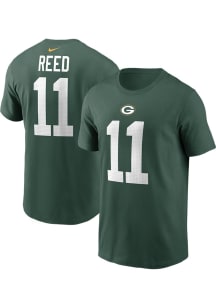 Jayden Reed Green Bay Packers Green Home Short Sleeve Player T Shirt