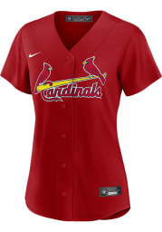 St Louis Cardinals Womens Nike Replica 2020 Alternate Jersey - Red