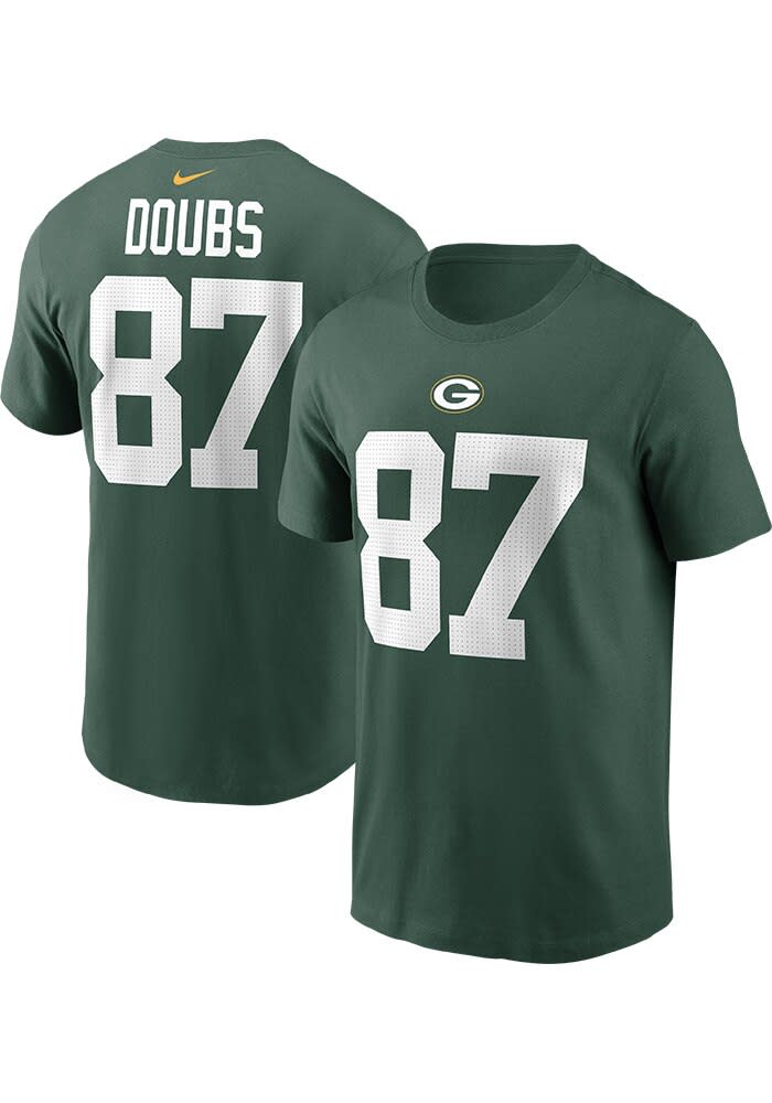 Romeo Doubs Green Bay Packers GREEN Home Short Sleeve Player T