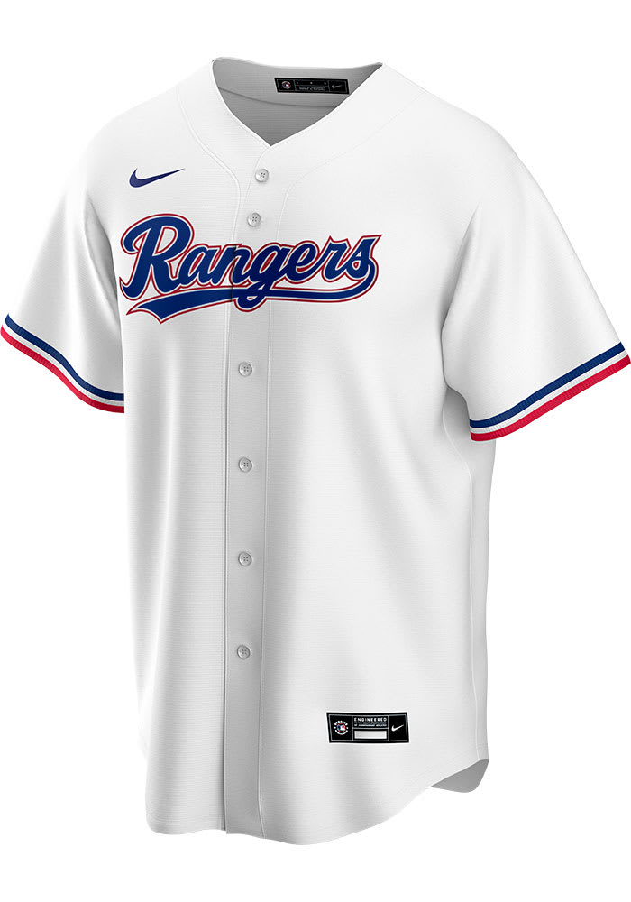 Texas Rangers Mens Nike Replica 2020 Home Jersey - White