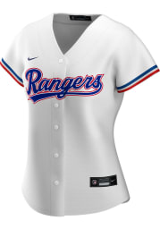 Texas Rangers Womens Nike Replica 2020 Home Jersey - White