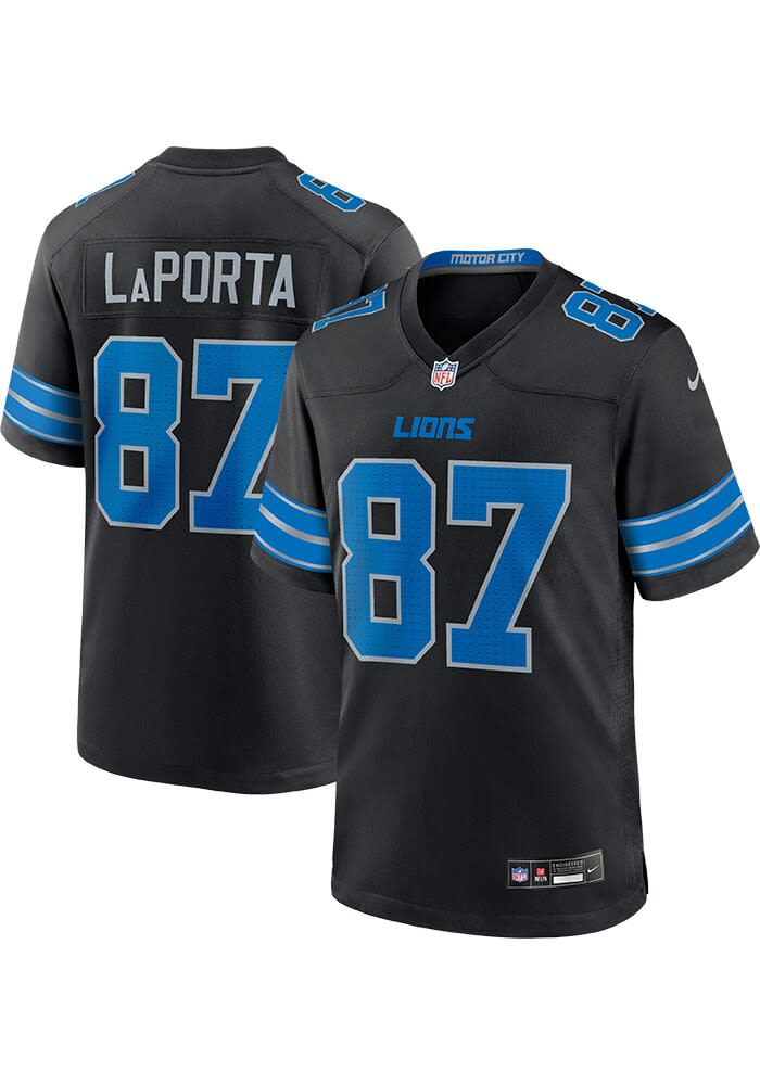 Sam LaPorta Detroit Lions BLACK Alt Jersey - 173213171