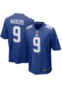 Malik Nabers  Nike New York Giants Blue Home Football Jersey