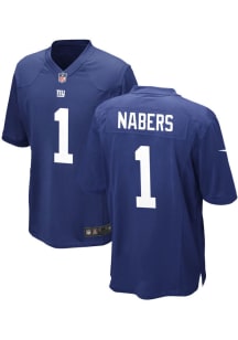 Malik Nabers  Nike New York Giants Blue Home Football Jersey