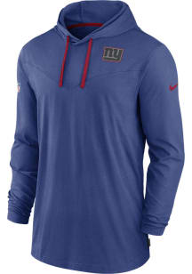 Nike New York Giants Mens Blue Dri-Fit Hood