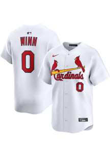 Masyn Winn Nike St Louis Cardinals Mens White Home Limited Baseball Jersey