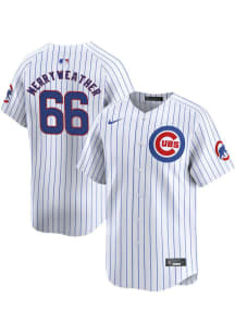 Julian Merryweather Nike Chicago Cubs Mens White Home Limited Baseball Jersey