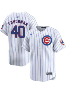 Mike Tauchman Nike Chicago Cubs Mens White Home Limited Baseball Jersey