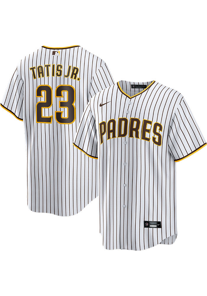 Padres Tatis JR ユニフォーム Men's Fernando Tatis Jr. White San Diego Padres Big & Tall