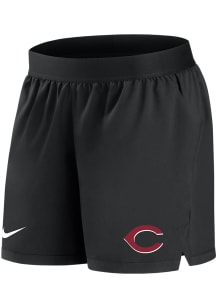 Nike Cincinnati Reds Womens Black Drifit Shorts
