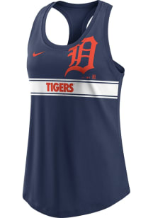 Nike Detroit Tigers Womens Navy Blue All Day Tank Top
